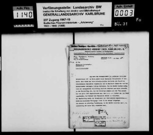 Aufhäuser, Leo, Schuh-Vertrieb Karlsruhe Käufer: Adolf Riess Karlsruhe