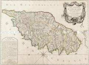 Carte particuliere de l'Isle de Corse