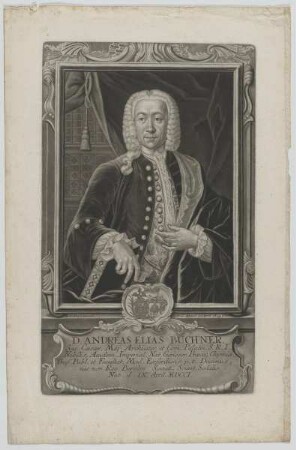 Bildnis des Andreas Elias Büchner