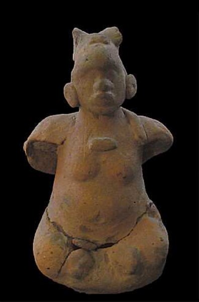 Figurine en argile