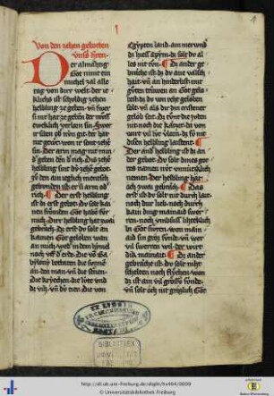 [1r - 208r]Schweizer und Sankt Georgener Prediger.