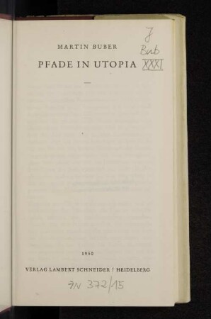 Pfade in Utopia