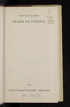 Pfade in Utopia