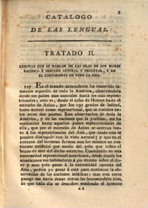 Catálogo De Las Lenguas De Las Naciones Conocidas, Y Numeracion, Division, Y Clases De Estas Segun La Diversidad De Sus Idiomas Y Dialectos, 2. Lenguas y naciones de las islas de los mares pacífico é indiano austral y oriental, y del continente del Asia