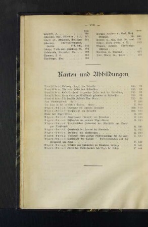 Karten und Abbldungen.