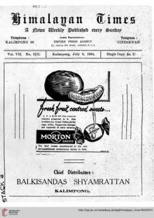 No. XLVII (04 July 1954)