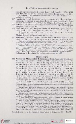 Manuscripts (Nr. 321 - 324)
