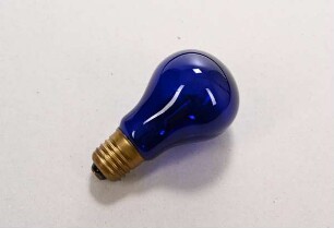 Glühbirne (blau)