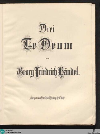 37: Drei Te Deum