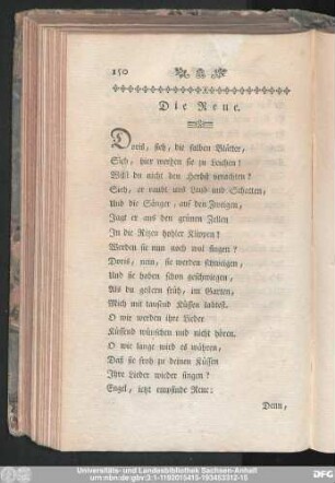 Die Reue.