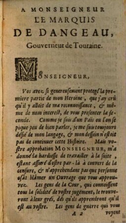 L' Heroine Mousquetaire Ou Histoire Veritable De Mademoiselle Christine Contesse de Meyrac, 2