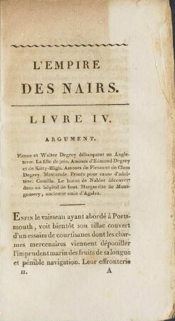 Livre IV.