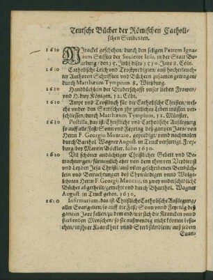 Teutsche Bücher der Römischen Catholischen Scribenten.