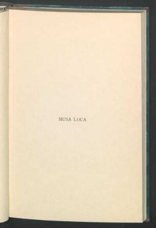 Musa loca