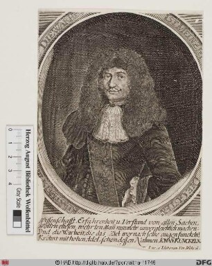 Bildnis Johann Kunckel (1693 von Löwenstjern)