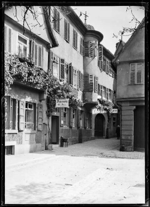 Heilbronn. Haus Robert Mayer, Kirchhöfle Nr. 13. Straßenansicht