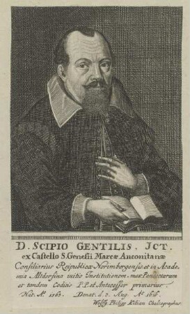 Bildnis des Scipio Gentilis