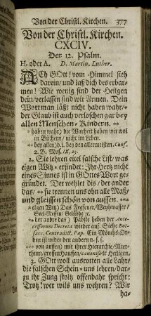 Von der Christl. Kirchen.