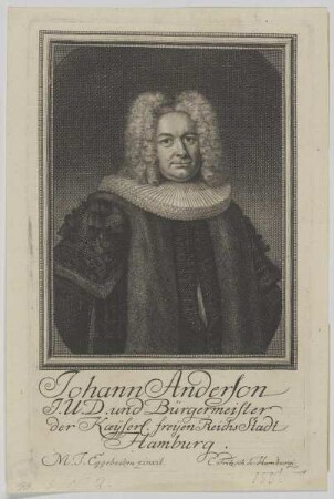 Bildnis des Johann Anderson