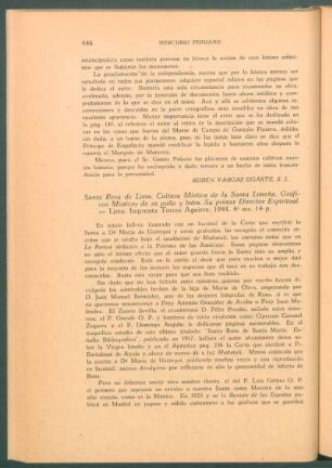 "Santa Rosa de Lima - Cultura mística de la Santa Limeña, gráficos místicos de su puño y letra"