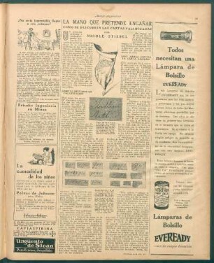 La mano que pretende engañar : Cómo se descubren las cartas falsificadas
