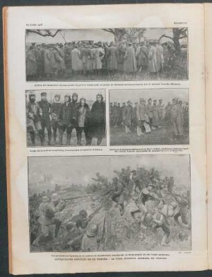 Actualidades gráficas de la guerra. : La gran ofensiva alemana en Francia