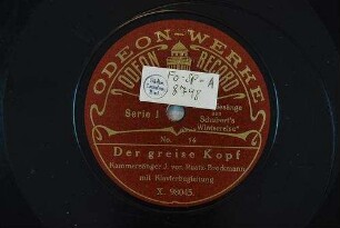 Der greise Kopf : zwölf Gesänge aus Schubert's "Winterreise" / [Franz Schubert]