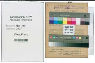 Entnazifizierung Franz Olles , geb. 08.04.1922 ()