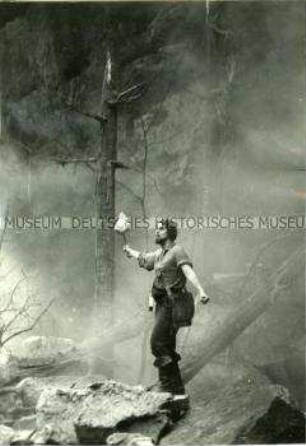 Die Landesbühnen Sachsen mit C.M. von Webers "Freischütz" in der Felsenbühne Rathen