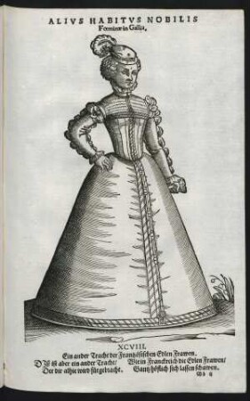 Alius Habitus Nobilis Foemina in Gallia.