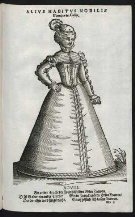 Alius Habitus Nobilis Foemina in Gallia.