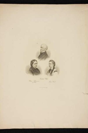 Bildnis der Clara Schumann, des Friedrich Wieck und der Marie Wieck