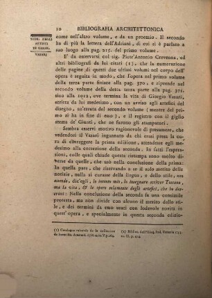 Bibliografia Storico-Critica Dell'Architettura Civile Ed Arti Subalterne, Vol. II.