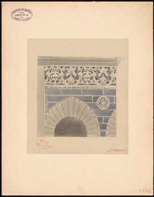 Palazzo Guadagni, Florenz: Fassadendetail