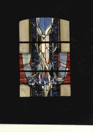 Entwurf für ein Altarfenster in der Evangelischen Kirche in Meerdorf