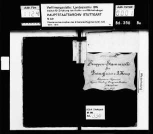 Unteroffiziere 1877-1891