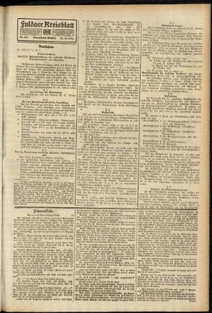 Zweite Ausgabe vom Montag, den 18. Oktober 1915.