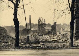 Zerstörungen Zweiter Weltkrieg. Beiertheimer Allee 4 - Zionskirche