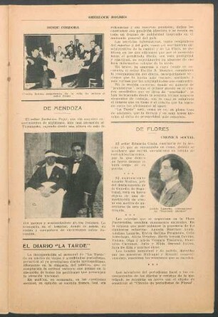 De Flores - Crónica social