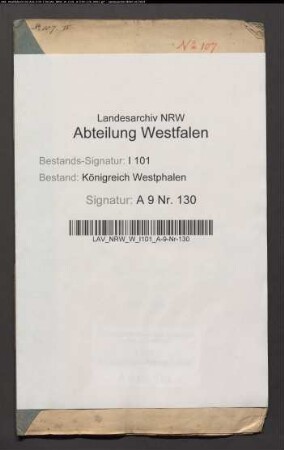 Verpachtung der domkapitularischen Koppeljagd im Senner Jagddistrikt
