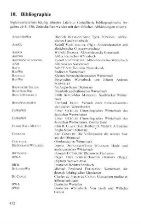 10. Bibliographie