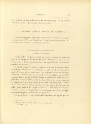 3. Itinéraire entre le Grand-Lac et le Mékhong