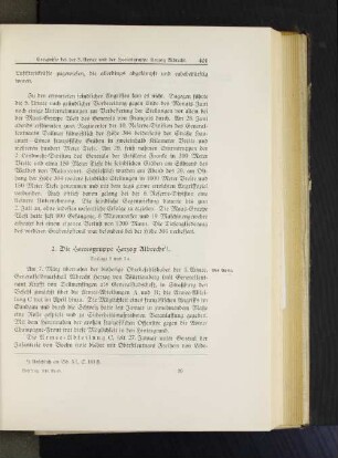 2. Die Heeresgruppe Herzog Albrecht.