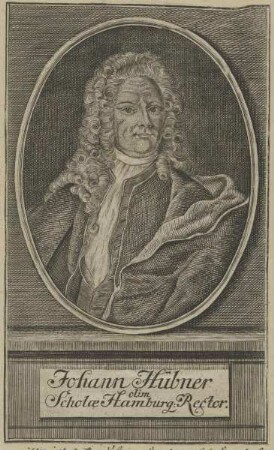 Bildnis des Johann Hübner