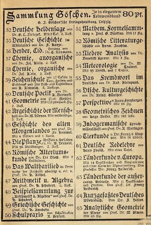 Geschichte der römischen Litteratur