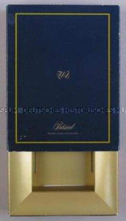 Werbeschachtel (Präsentkarton zum Aufschieben) für "Waldorf Astoria"-Zigaretten
