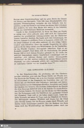 Der Unwissende Gläubige