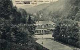 Ansicht vom Hotel "Schützenhaus" im Harz