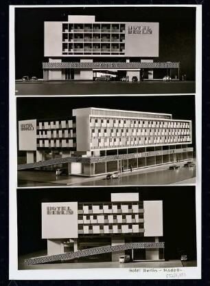 Hotel Lützowplatz (»Berlin«), Berlin-Tiergarten: Modellfotos