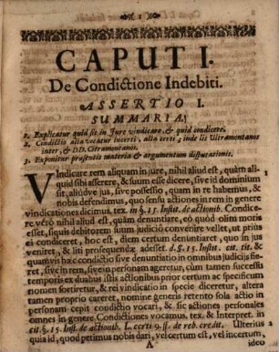 Difficilis Condictionum Materia Juridicè expensa